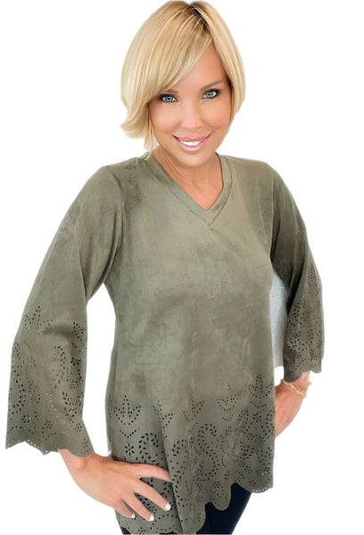 Sueded Symphony Tunic - Perfect