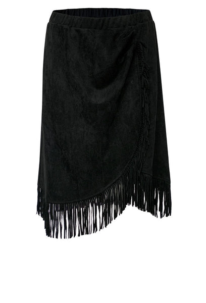 On The Fringe Skirt - Scion