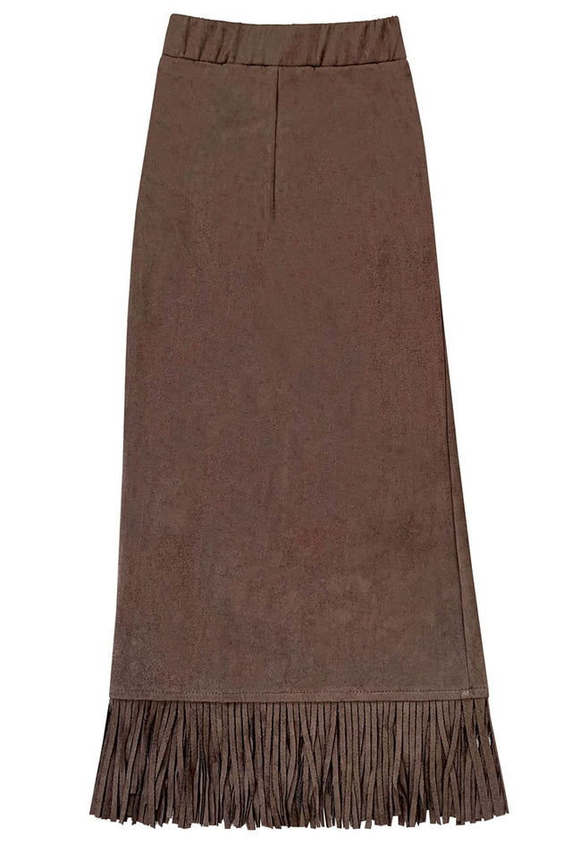 On The Fringe Skirt - United