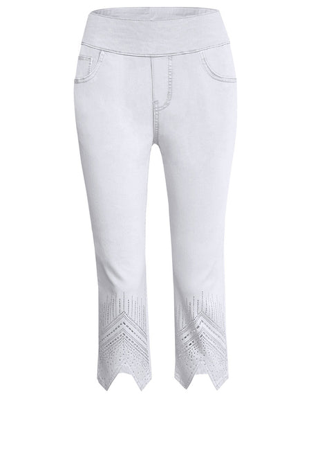 The Daily Crop Pant - Pacific