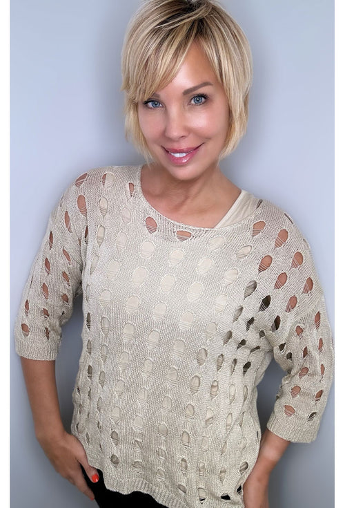 Overlay Sweater - Interlake