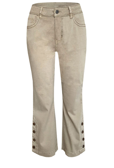 The Daily Crop Pant - Pacific